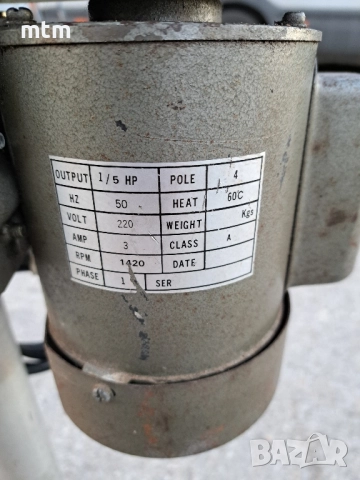 настолна бормашина , снимка 2 - Бормашини - 51761358