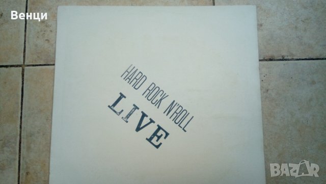 Грамофонна плоча  HARD ROCK N'ROLL-LIVE. LP.