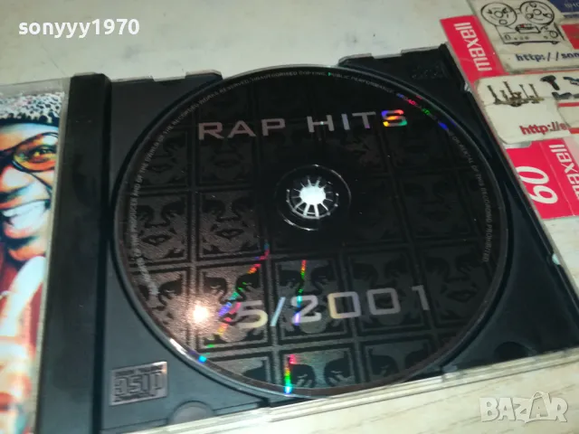 RAP HITS 2001 CD 2304252017, снимка 11 - CD дискове - 50010353