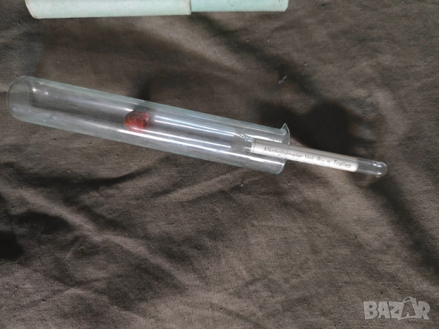 Продавам стар спиртомер/ акохолометър, снимка 5 - Други стоки за дома - 52103754