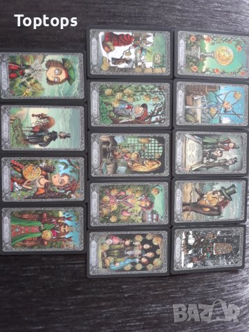 Вълшебни таро карти: Elemental Wisdom Tarot & Dark Mansion Tarot & Slavic Legends Tarot, снимка 10 - Карти за игра - 34659537