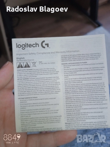 Logitech g29 гейминг кормило става за PlayStation 3 4 и 5, снимка 3 - Други игри и конзоли - 52572816