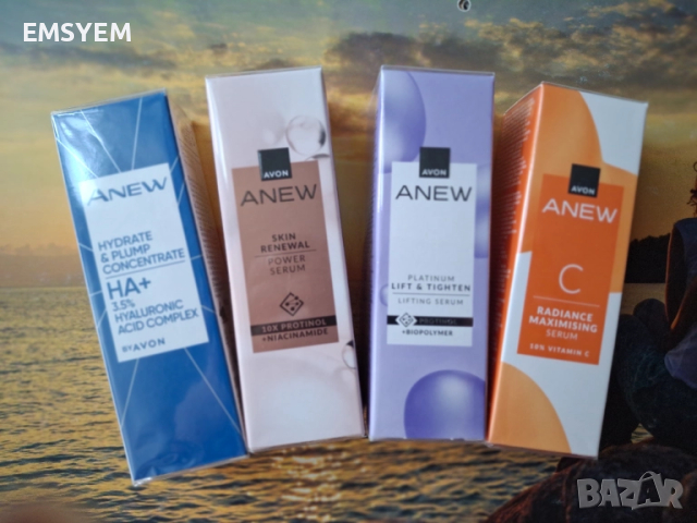 НОВ Възобновяващ серум Anew Power с Protinol™Хидратиращ и запълващ ,със стягащ и повдигащ ефект, снимка 1
