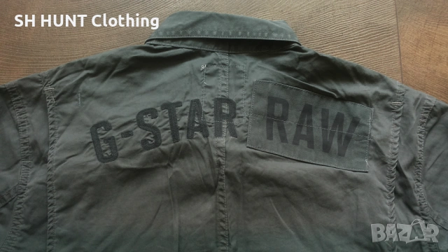 G-STAR RAW Shirt Размер L мъжка риза 50-67, снимка 4 - Ризи - 53136261