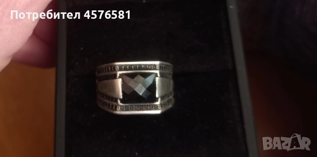 елегантен пръстен сребро 925, снимка 1