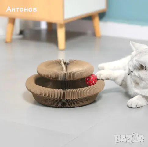 Драскалка за котки „Магически Акордеон“, снимка 8 - За котки - 48853934