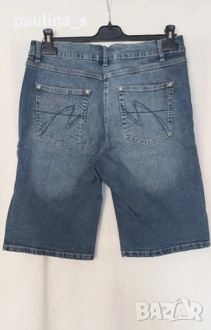 Три различни броя / Дамски маркови дънкови бермуди , снимка 14 - Къси панталони и бермуди - 53162100