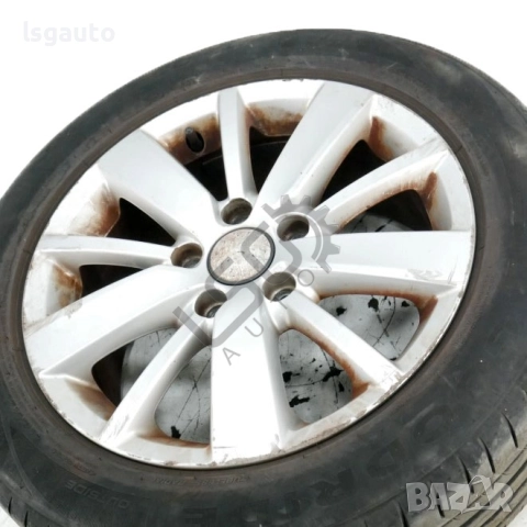 Алуминиева джанта 5x112 с гума R16 Volkswagen Golf VI 2008-2016 ID: 150656, снимка 2 - Гуми и джанти - 51842849
