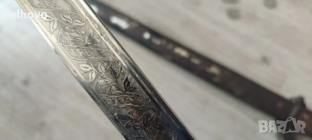 Стара баварска сабя, снимка 5 - Антикварни и старинни предмети - 52748844