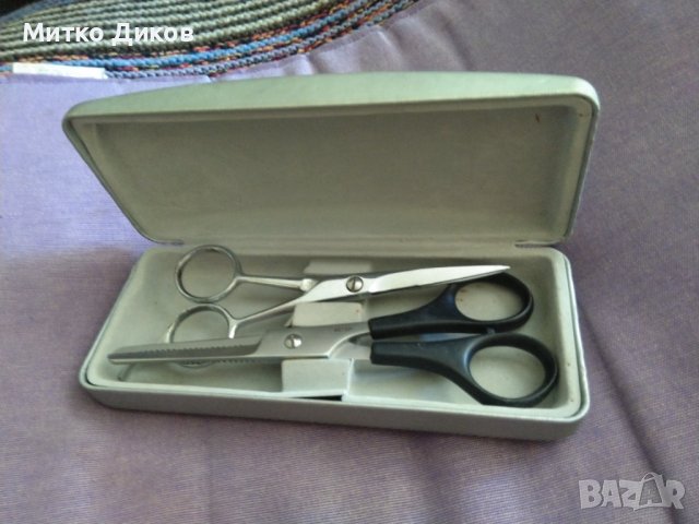 BETER Ножица професионална малка за подстригване-125мм и ножица за филиране-150мм