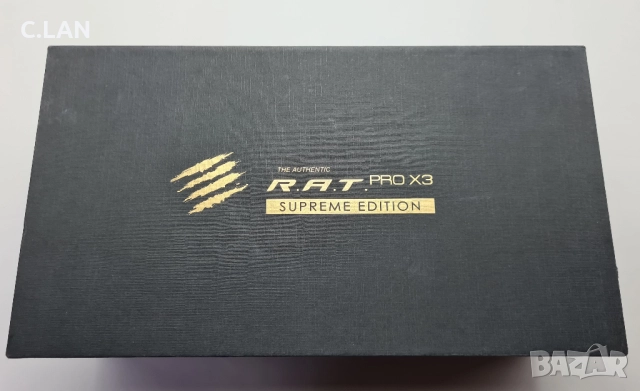 Геймърска мишка Mad Catz R.A.T Pro x3 Supreme Edition, снимка 9 - Клавиатури и мишки - 52788447