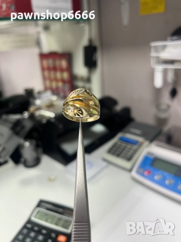 Златен пръстен 14К, снимка 2 - Пръстени - 52624737