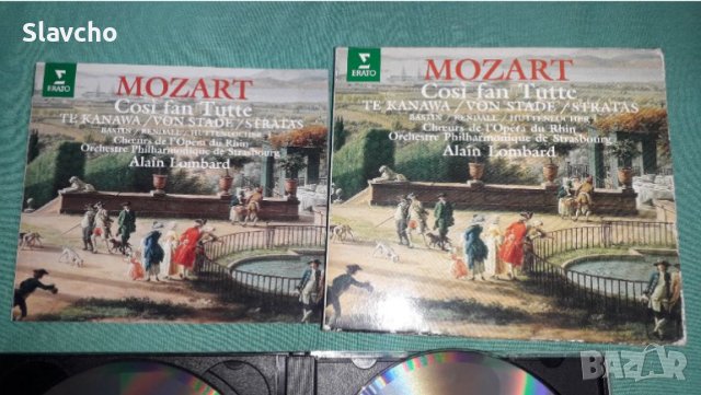 Дискове на - Волфганг Амадеус Моцарт/ MOZART BOX 3 CD COSI FAN TUTTE/ ALAIN LOMBARD, снимка 16 - CD дискове - 42961559