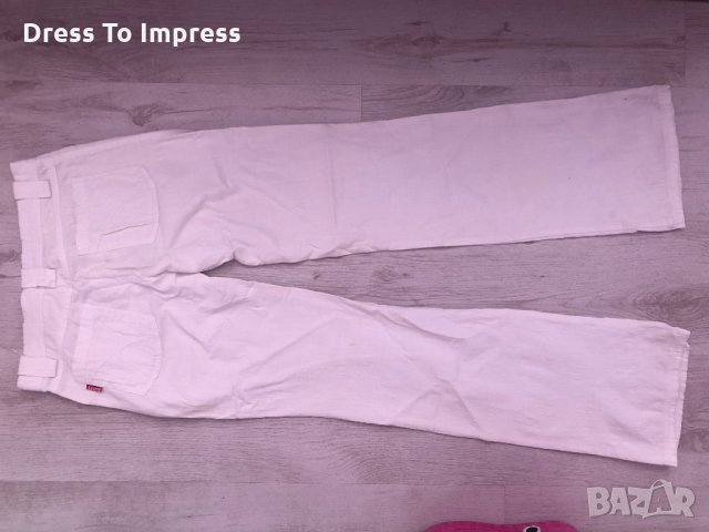 Бял панталон Junona , снимка 3 - Панталони - 28536506