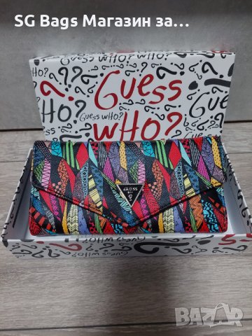 Guess дамско портмоне дамски портфейл код 275, снимка 8 - Портфейли, портмонета - 44116751