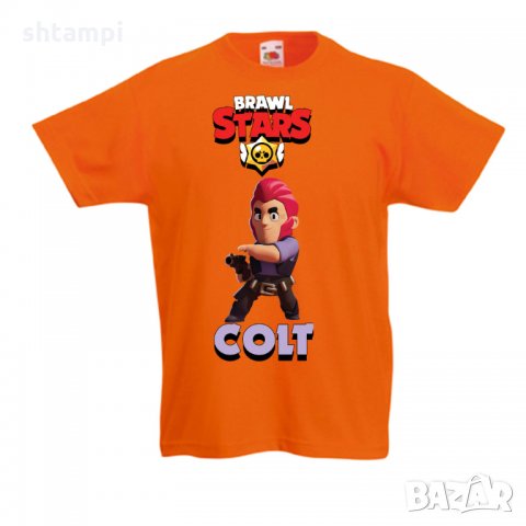 Детска тениска Colt 3  брол старс Brawl Stars, снимка 3 - Детски тениски и потници - 32920231