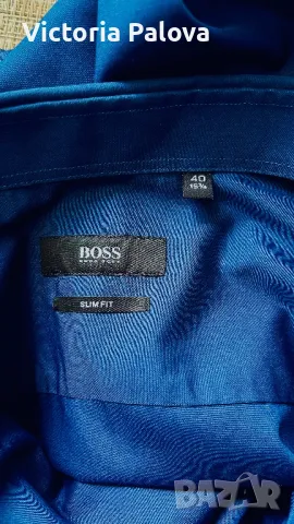 Супер красива риза BOSS памук, снимка 6 - Ризи - 48025708