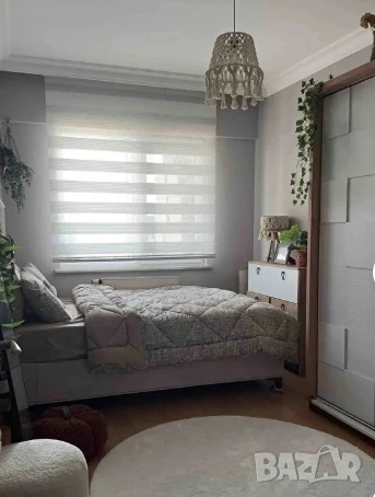 Щори ECD  Ролетни, Текстилни, Двойни, Без пробиване, Включен монтажен материал, Бял,Сив ,Бежов