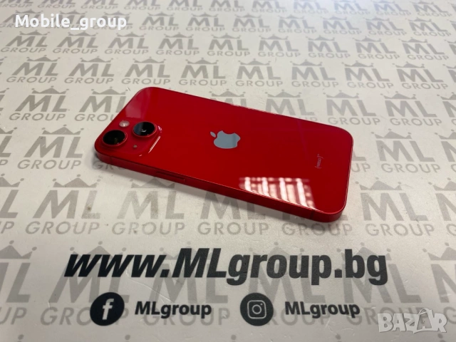 #MLgroup предлага iPhone 14 128GB Red 83%, втора употреба.