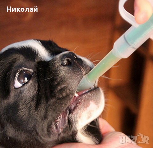 Спринцовка за храна и лекарства за кучета , котки и други животни , спринцовка куче коткаКомплект, снимка 3 - Други стоки за животни - 27763767