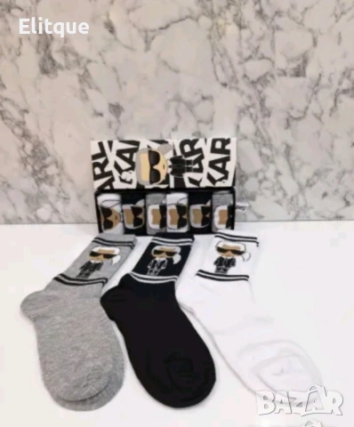 унисекс дълги чорапи в кутия 6 чифта karl lefenfeld , снимка 3 - Дамски чорапи - 53182072