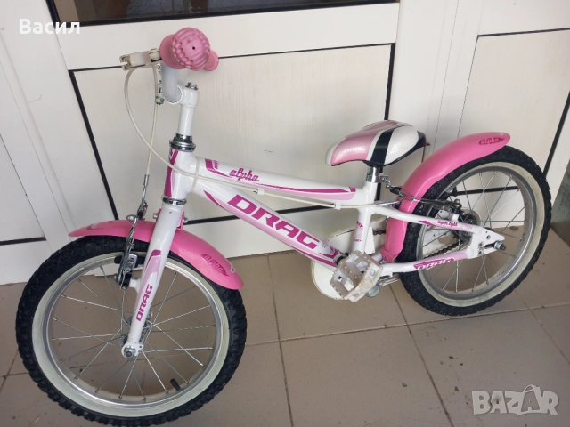 Детски алуминиев Драг 16 цола, снимка 4 - Велосипеди - 51679142