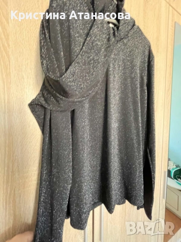 ✨ Луксозна блестяща блуза – люрекс ✨, снимка 8 - Блузи - 52501495