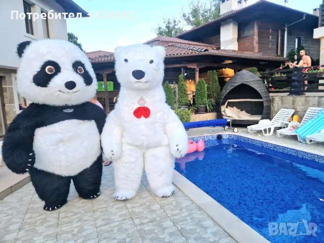 костюм панда , мечка ,стич