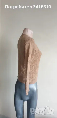 POLO Ralph Lauren Cable Wool / Cashmere  Knit Womens Size S НОВО! ОРИГИНАЛ! Дамски Пуловер !, снимка 8 - Блузи с дълъг ръкав и пуловери - 48706524