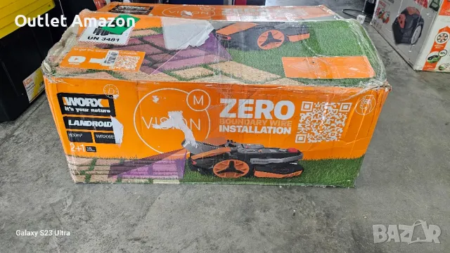 Косачка-робот Worx Vision Landroid M600 Wr206e1, снимка 4 - Градинска техника - 49657027