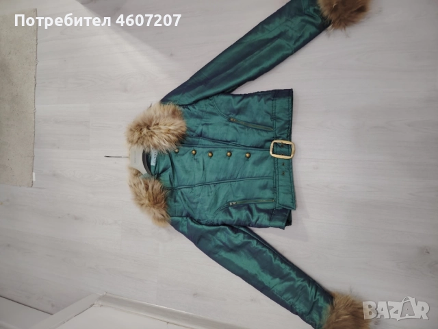 яке с кожена яка