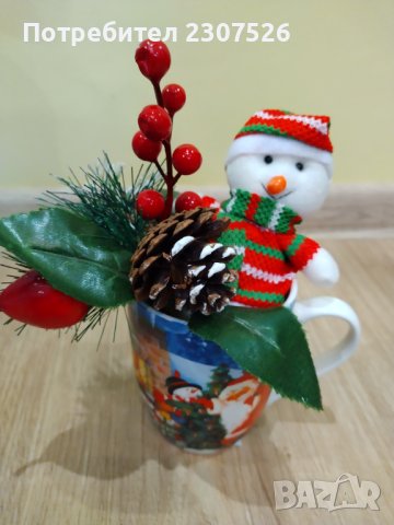 Коледни чаши, снимка 3 - Коледни подаръци - 43253473