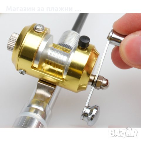 Мини джобна въдица, снимка 6 - Въдици - 28463601