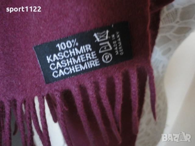 100% кашмир/дамски шал, снимка 3 - Шалове - 53341783