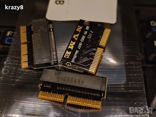 Преходник Адаптер от M2 NVME SSD за Apple Macbook, снимка 5 - Кабели и адаптери - 35418540