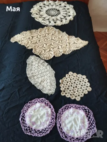 Ръчно плетени покривки едновремешни, снимка 12 - Декорация за дома - 50431536