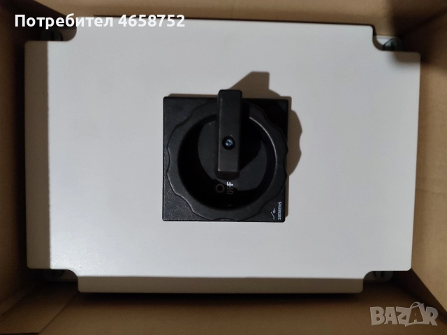 Разединител на Сименс 37kW, снимка 2 - Електродвигатели - 52672291