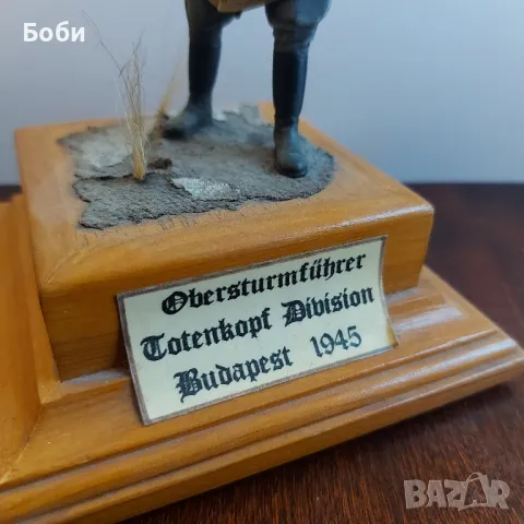 Стара Фигурка Играчка Войник Вермахт Втора Световна Война, снимка 3 - Колекции - 48038997