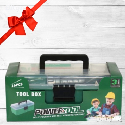 Детски куфар с инструменти, 16 или 25 части, снимка 6 - Играчки за стая - 52786847