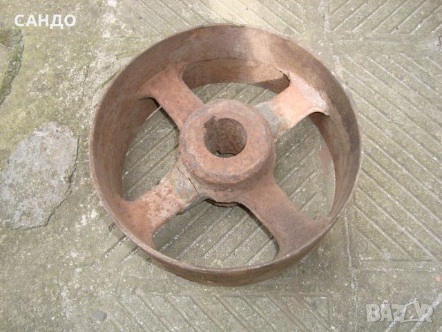 Опорно транспортно колело - чугун, снимка 4 - Селскостопанска техника - 28694660