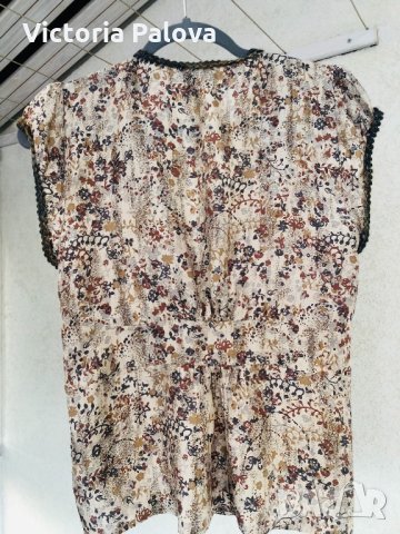 Нежна блуза KELLO 100% коприна Дания, снимка 8 - Корсети, бюстиета, топове - 32216403