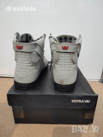 SUPRA Skytop Light Grey М, снимка 3 - Маратонки - 52624521