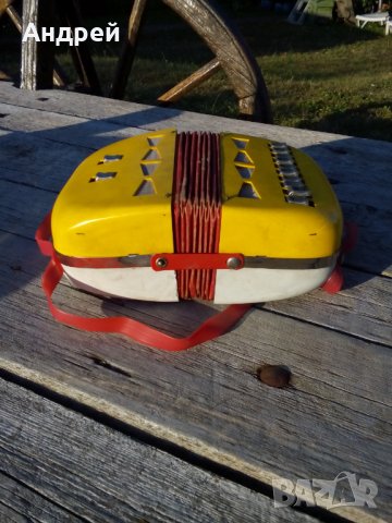 Стар детски акордеон,играчка, снимка 6 - Антикварни и старинни предмети - 26973548