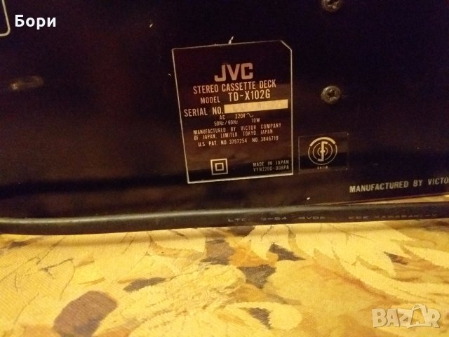 Дек JVC TD-X102, снимка 7 - Декове - 27341470