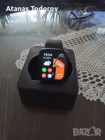 Смарт часовник-телефон Relogio Inteligente 42 мм.Гнездo за SIM . Може да работи и самостоятелно.