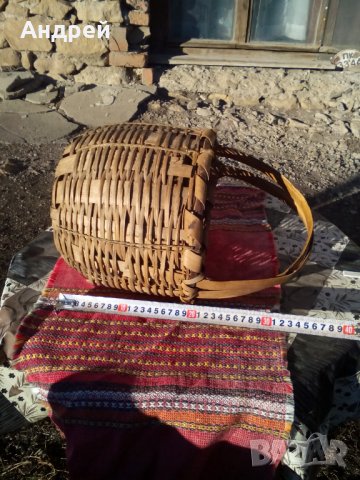 Стара кошница #3, снимка 5 - Антикварни и старинни предмети - 27850041