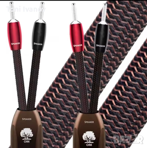 Продавам Audioquest OAK BiWire Banana plug 2.5м. кабели за ОТ, снимка 5 - Други - 52686450