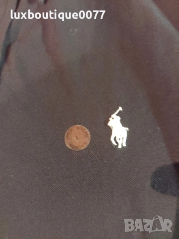 Чисто нова с етикет памучна риза Ralph Lauren L, снимка 5 - Ризи - 51620393