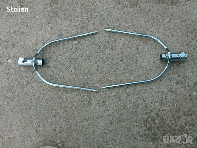 Шиш за чеверме вилици дръжка , снимка 3 - Барбекюта - 37027280