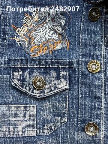 Детско дънково яке, снимка 12 - Детски якета и елеци - 53463054